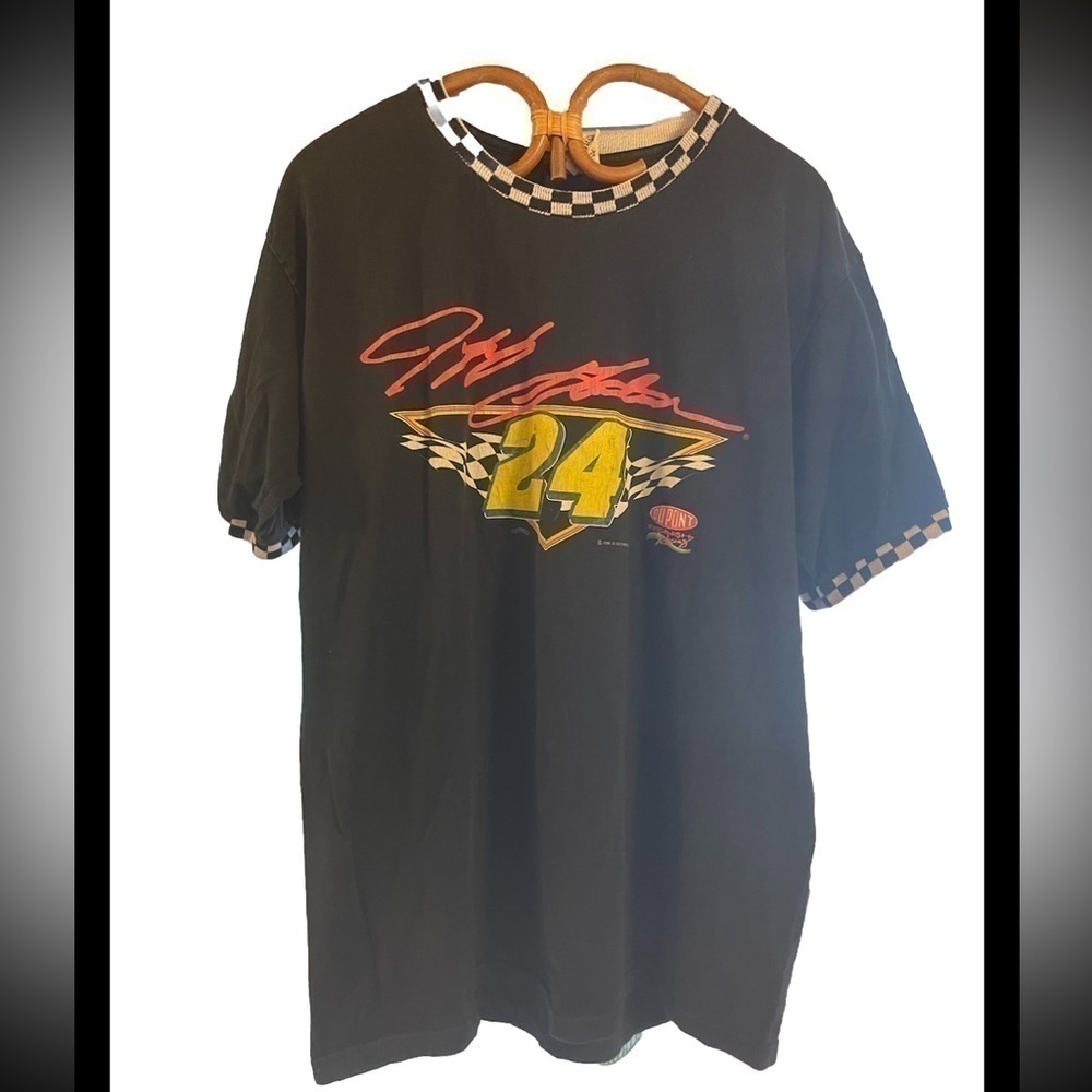 Rare Vintage 1996 Jeff Jordan 24 Du Pont Refinish Team Shirt